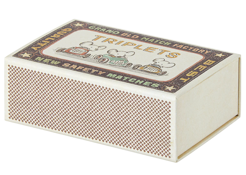 Baby Mouse Triplets in Box