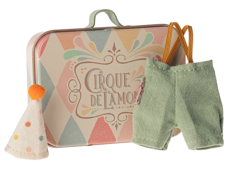 Clown Clothes in Suitcase, Little Brother Mouse