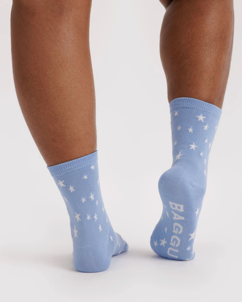 Crew Sock - Blue Star
