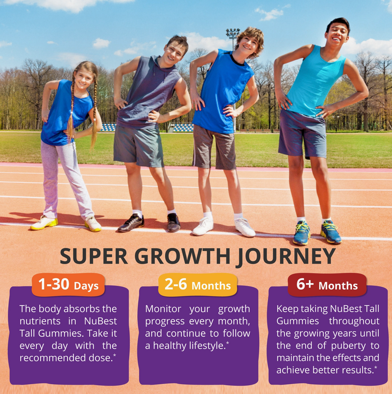 NuBest Tall Gummie 60ct 3-PACK
