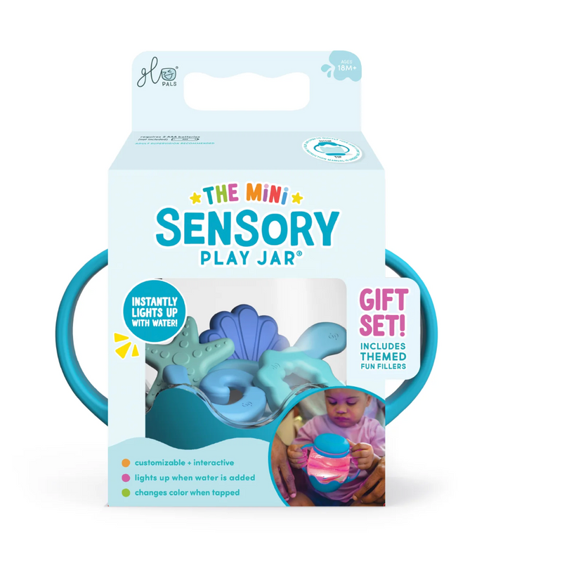 Mini Sensory Play Jar (BLUE)