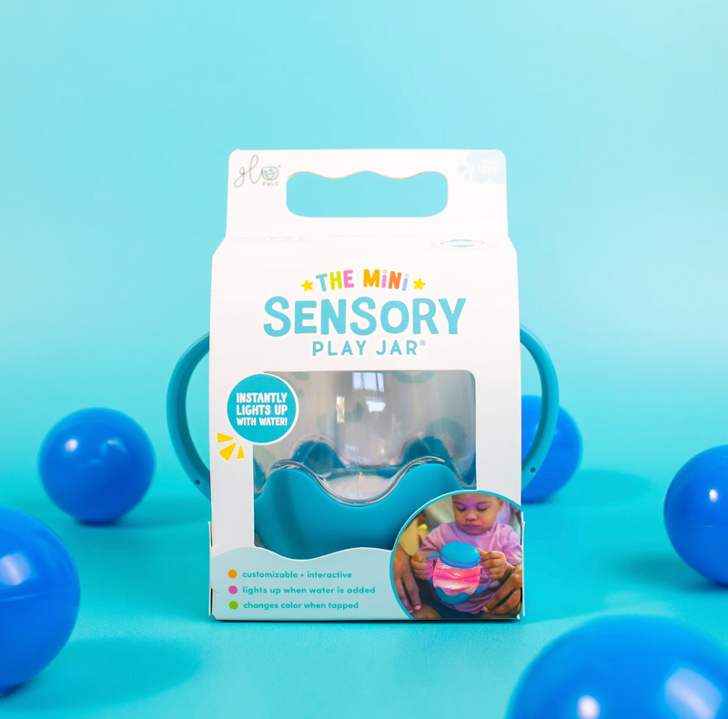 Mini Sensory Play Jar (BLUE)