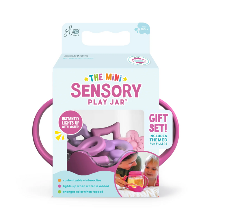 Mini Sensory Play Jar (PINK)