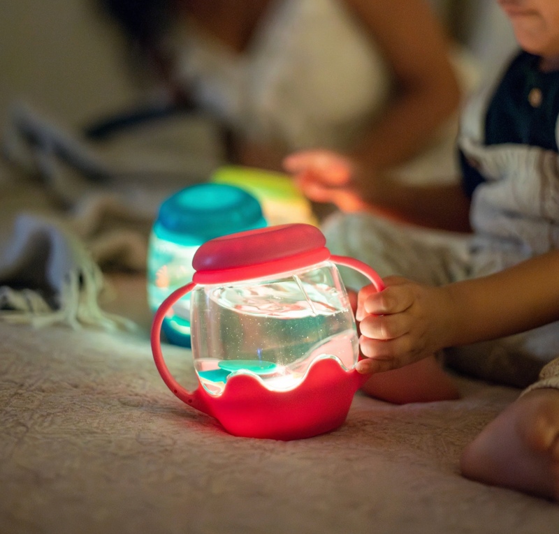 Mini Sensory Play Jar (PINK)