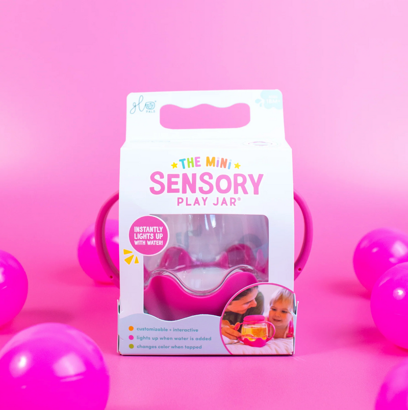 Mini Sensory Play Jar (PINK)