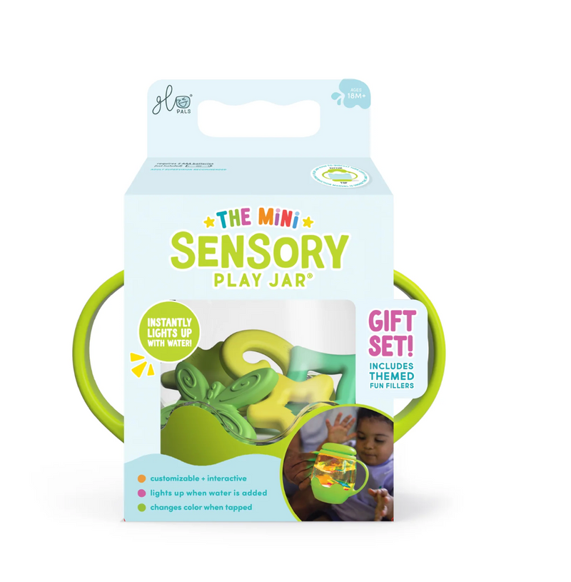 Mini Sensory Play Jar (GREEN)