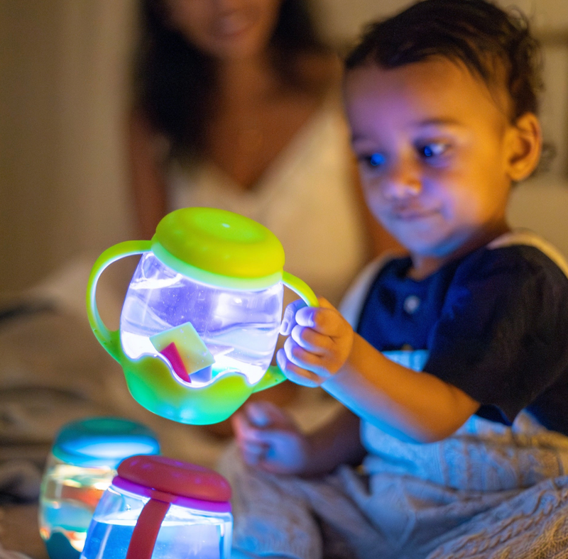 Mini Sensory Play Jar (GREEN)