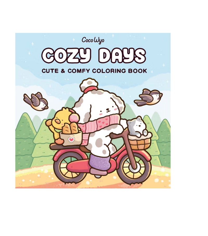 Cozy Coloring Book Set of 3