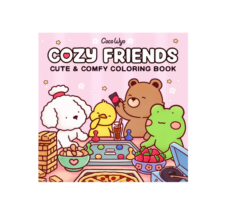 Cozy Coloring Book Set of 3