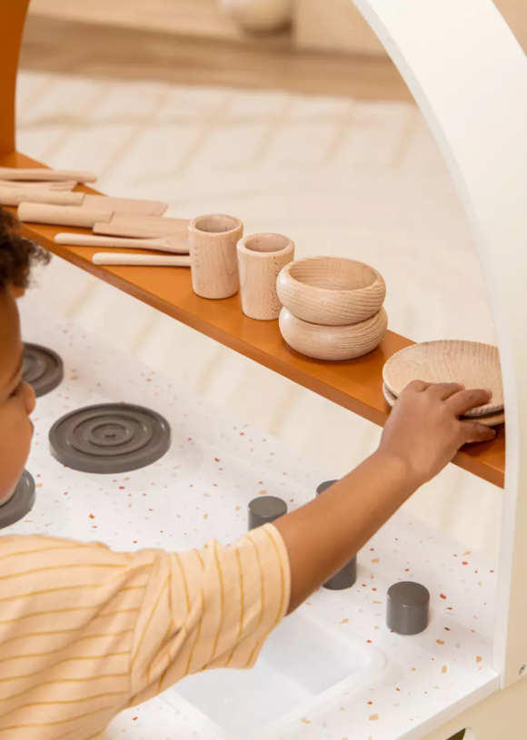 Wooden Dinnerware Playset