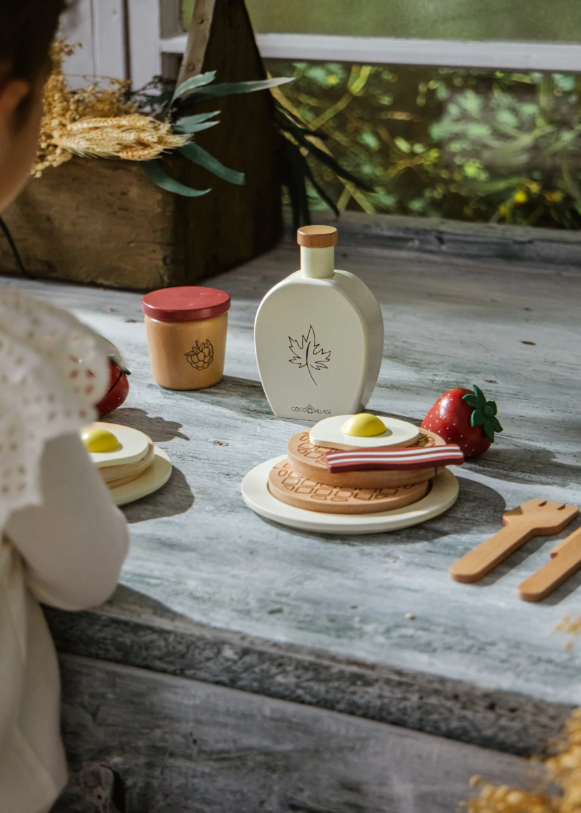 Wooden Brunch Playset