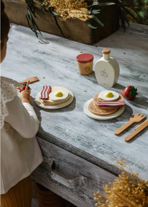 Wooden Brunch Playset
