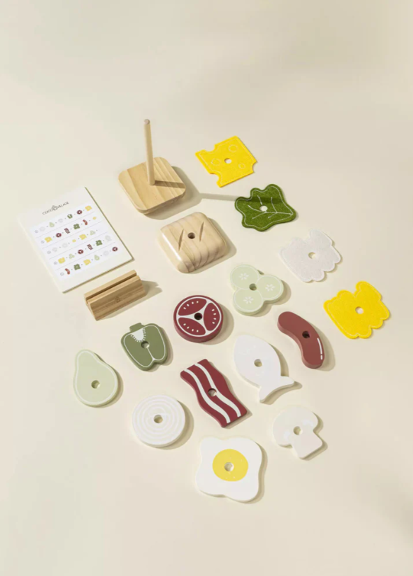 Wooden Stackable Sandwich
