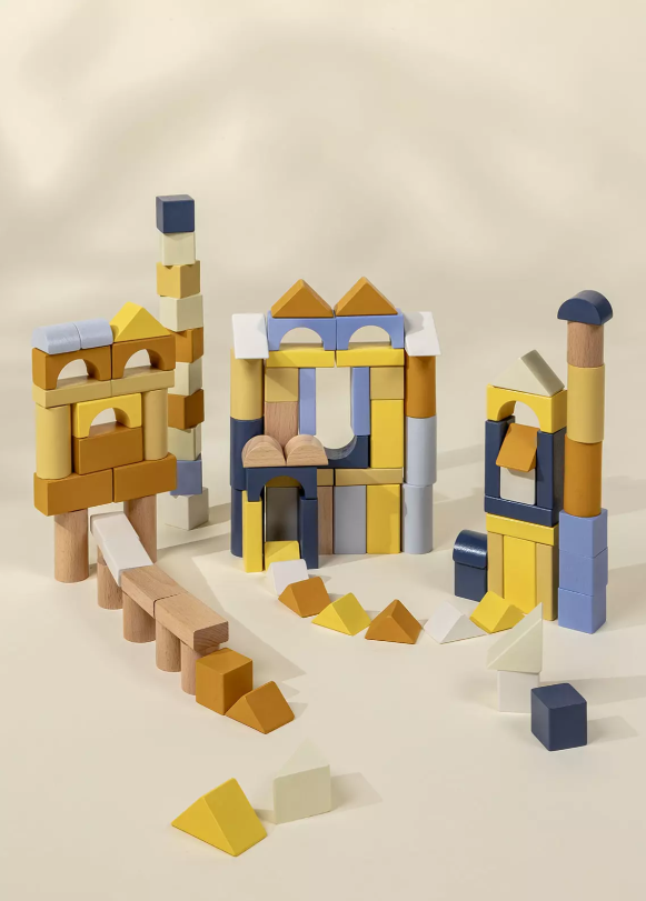 Wooden Construction Blocks