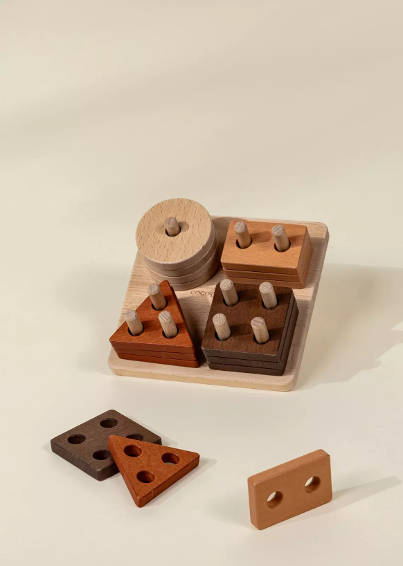 Wooden Stacking Shapes