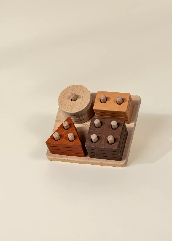 Wooden Stacking Shapes