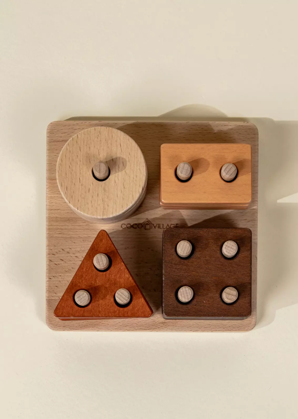 Wooden Stacking Shapes