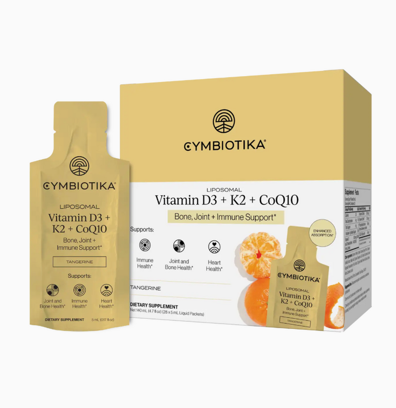 Cymbiotika Liposomal Vitamin D3 + K2 + CoQ10