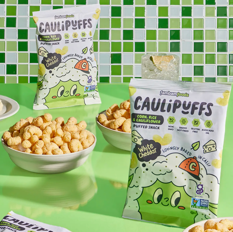 CauliPuffs-White Cheddar (12bags)