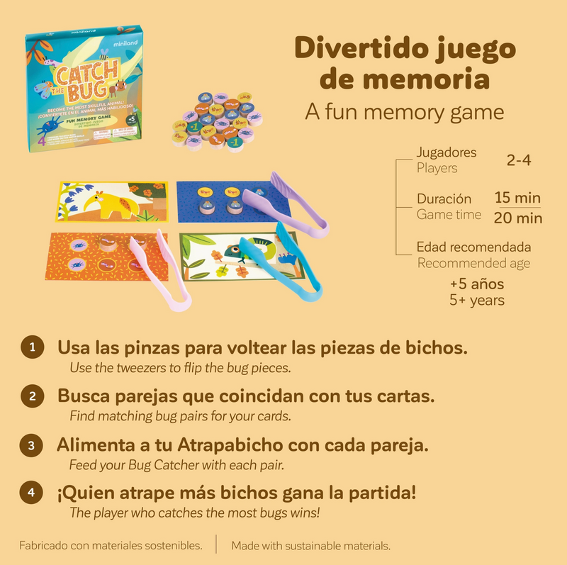 Catch the Bug Board Game