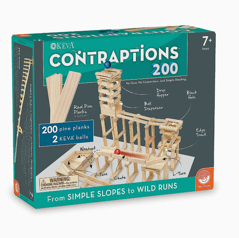 Keva: Contraptions 200 Piece Set