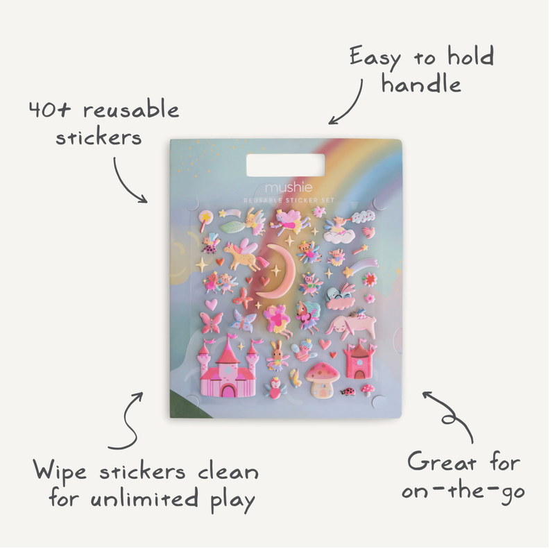 Reusable Fairy Sticker Set