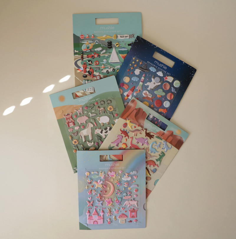 Reusable Fairy Sticker Set
