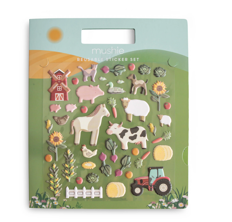 Reusable Farm Sticker Set