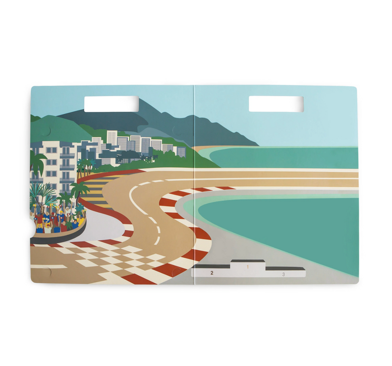 Reusable RaceCar Sticker Set