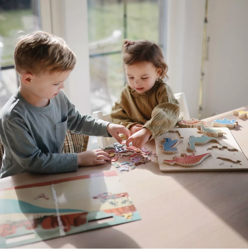 Reusable Dino Sticker Set