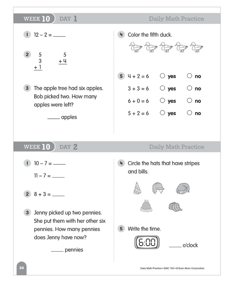 Daily Math Practice