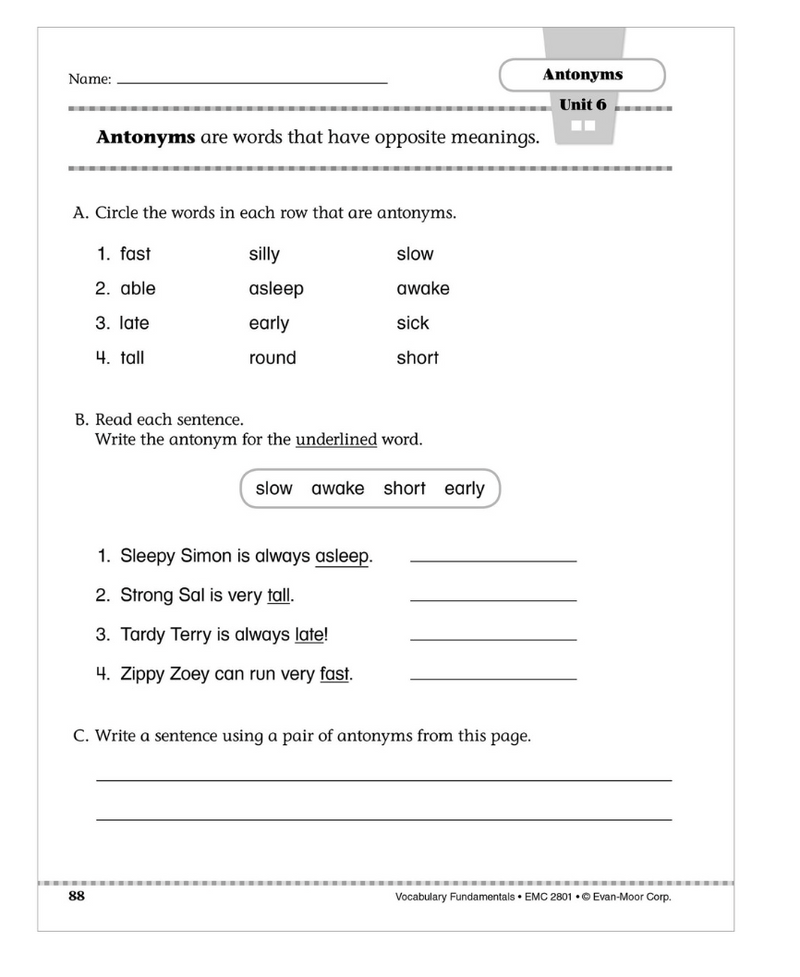 Vocabulary Fundamental