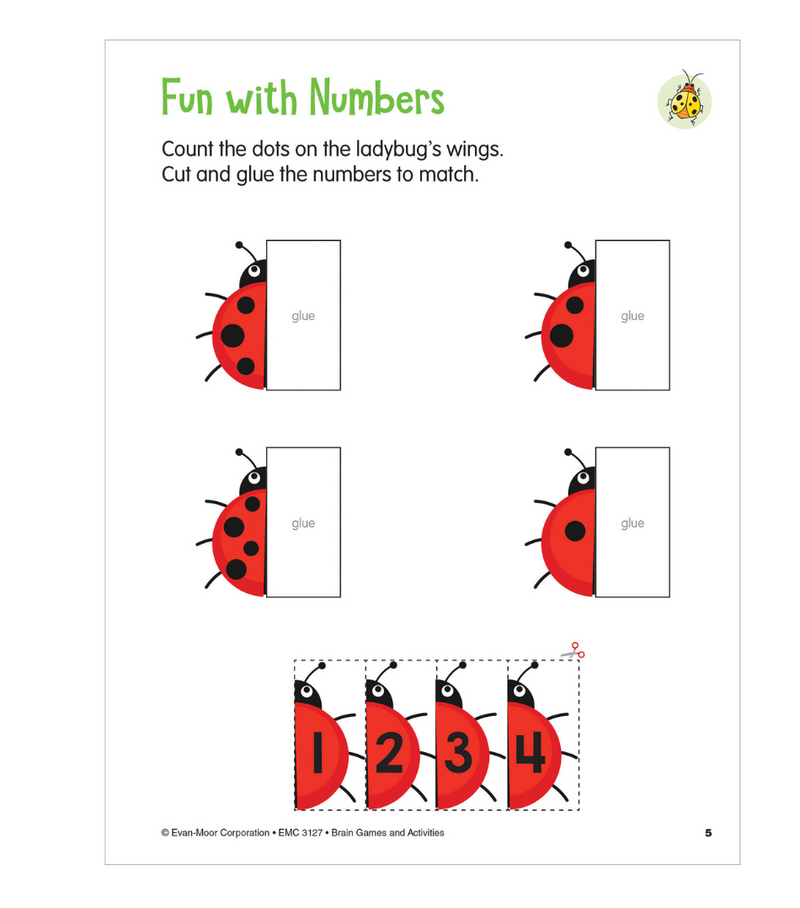Brain Games Work Book 4세부터 11세 택1