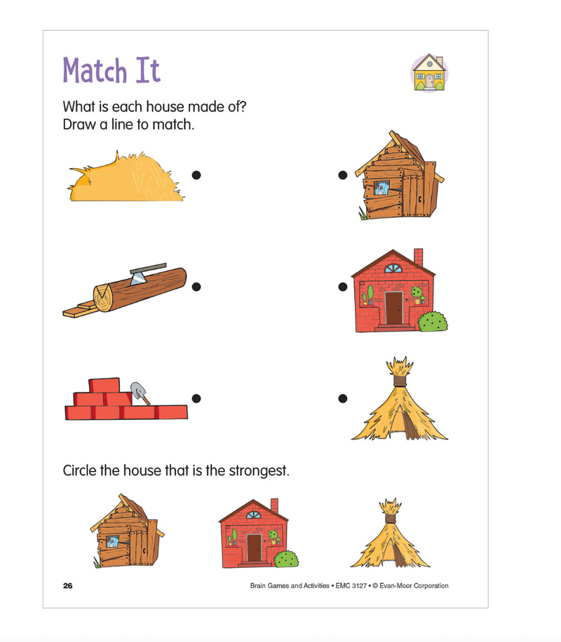 Brain Games Work Book 4세부터 11세 택1