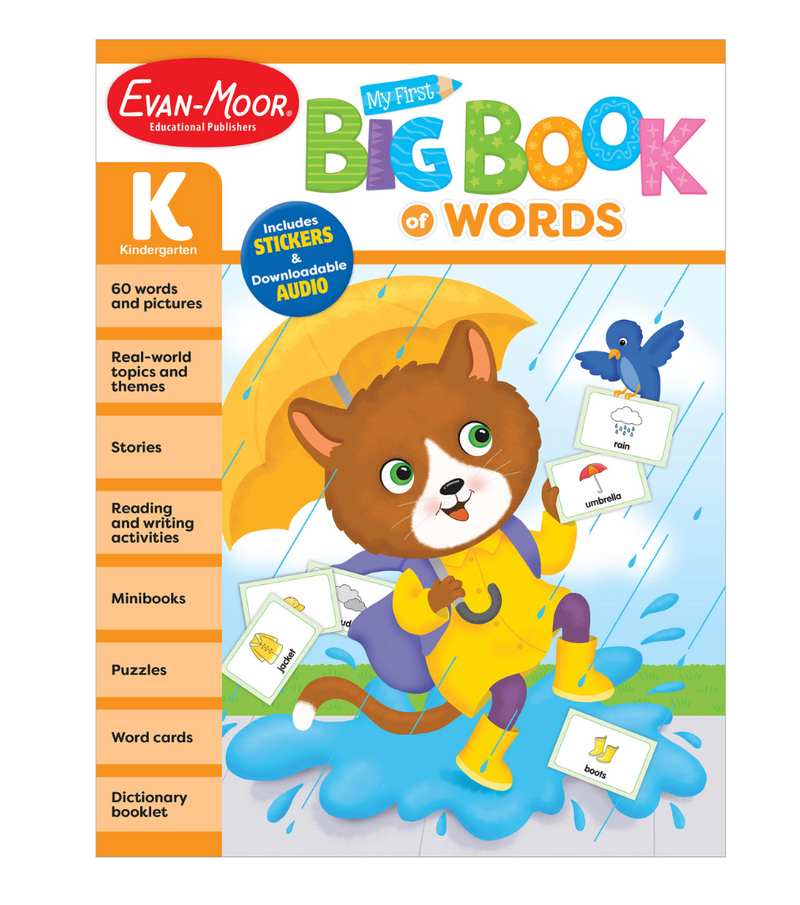 My First Big Book of Words Activity Book 킨더