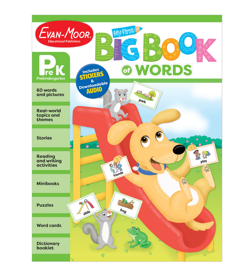 My First Big Book of Words Activity Book PREK 프리킨더