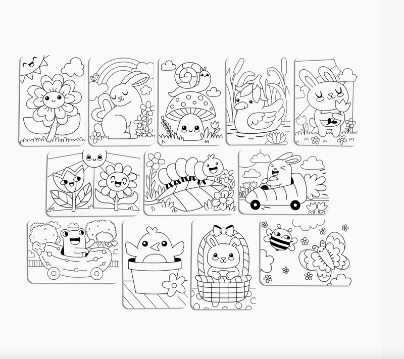 Undercover Art: Garden Pals (12 Pc Set)