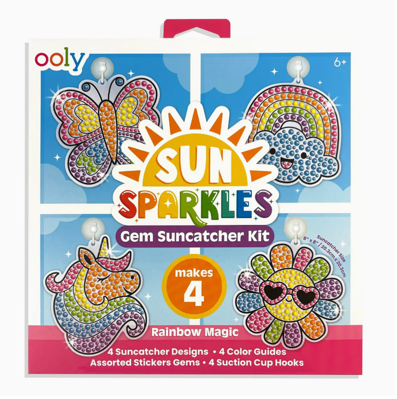 Sun Sparkles Gem Suncatcher Kit - Rainbow Magic