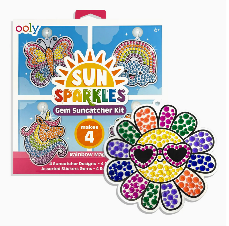 Sun Sparkles Gem Suncatcher Kit - Rainbow Magic