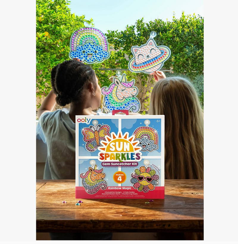 Sun Sparkles Gem Suncatcher Kit - Rainbow Magic
