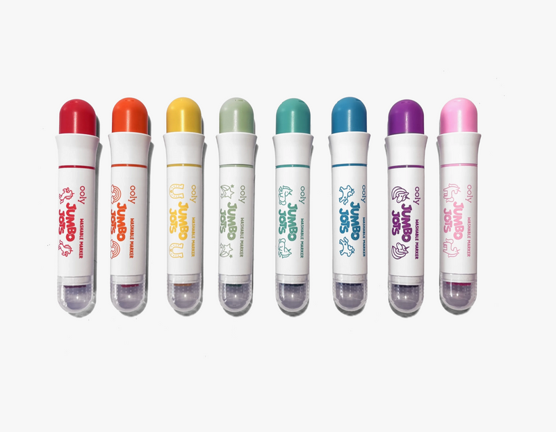 Jumbo Jots Dual Tip Unicorn Stamp Markers - Set of 8