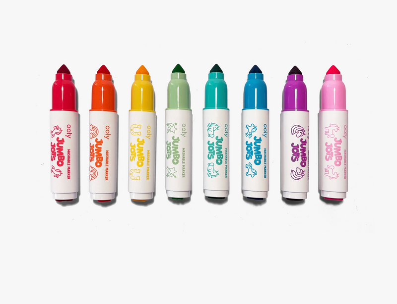 Jumbo Jots Dual Tip Unicorn Stamp Markers - Set of 8