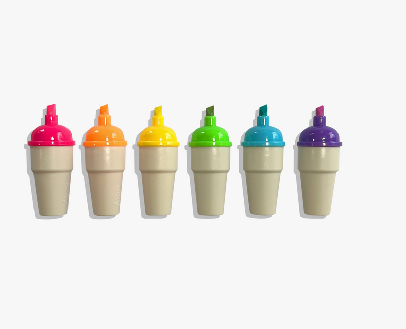Sweet Scoops Neon Highlighters - Strawberry Scented
