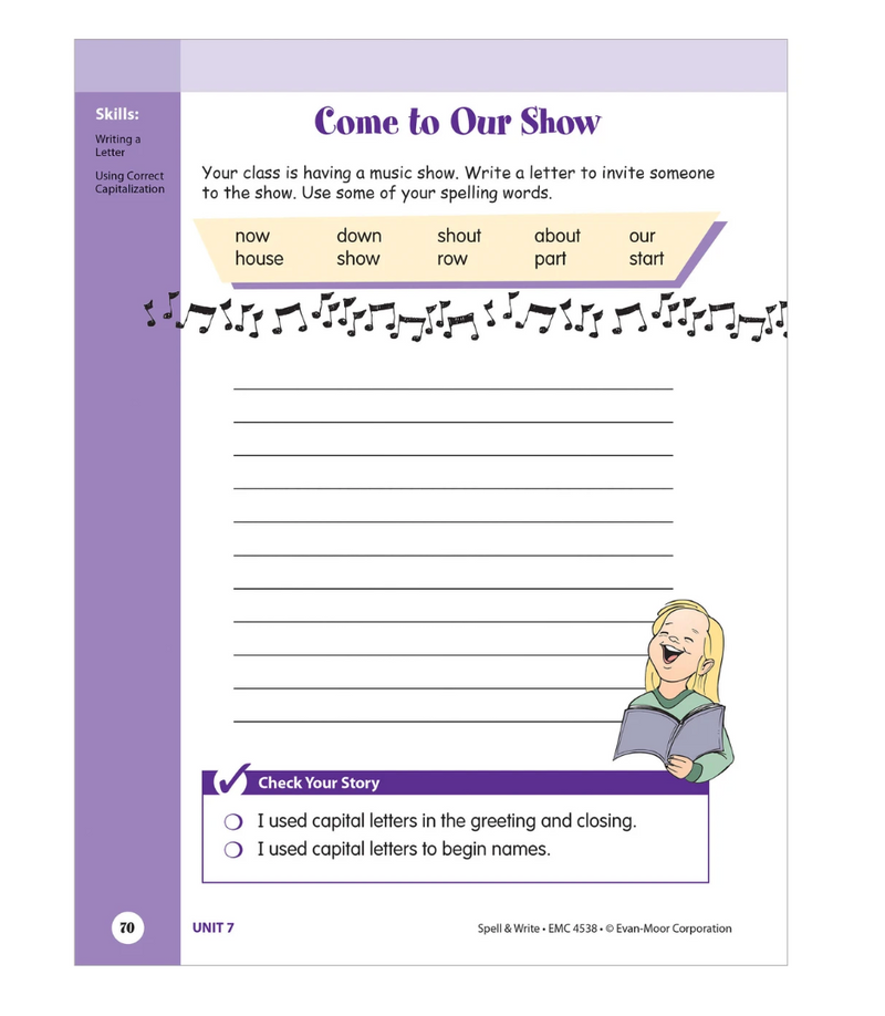 Skill Sharpeners: Spell & Write