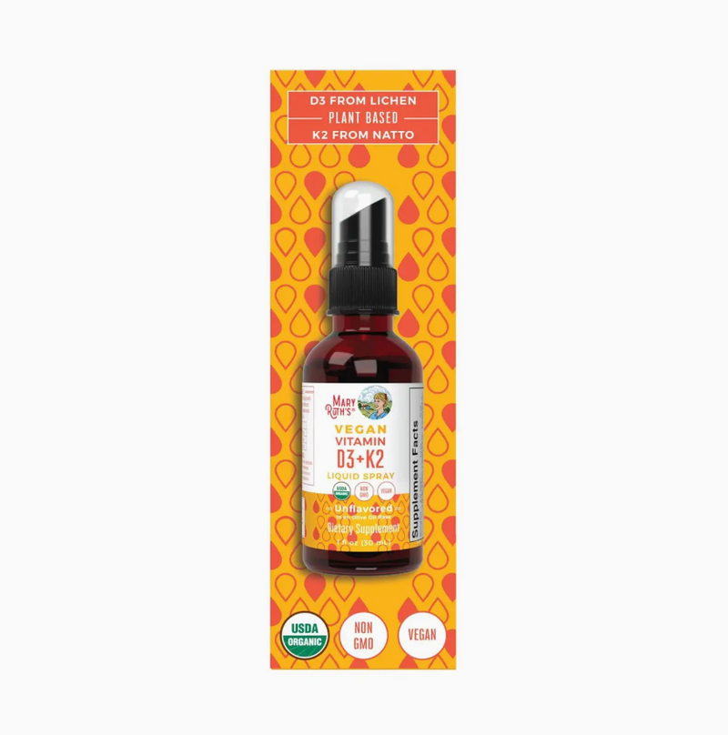 Mary Ruth Organic Vitamin D3 + K2 액상스프레이