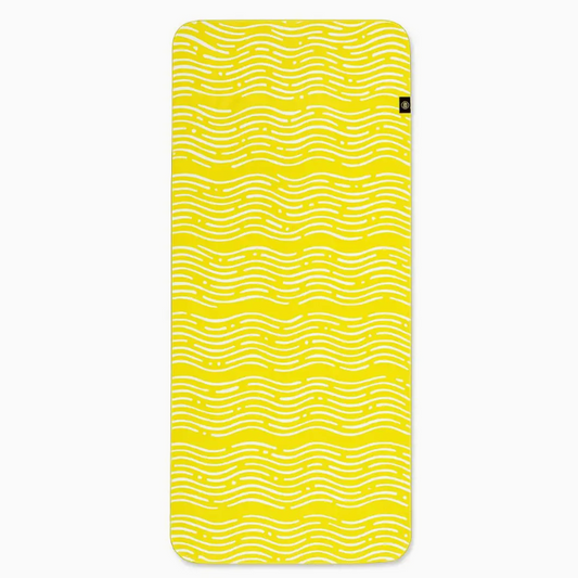 FULL UPF50+ Sunscreen Towel (Yellow Wave)