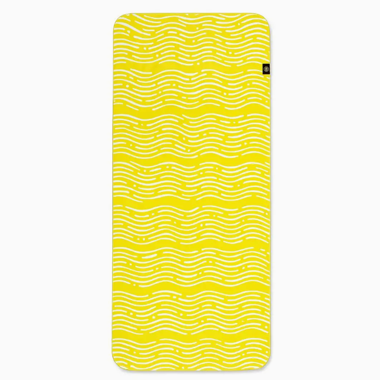 FULL UPF50+ Sunscreen Towel (Yellow Wave)