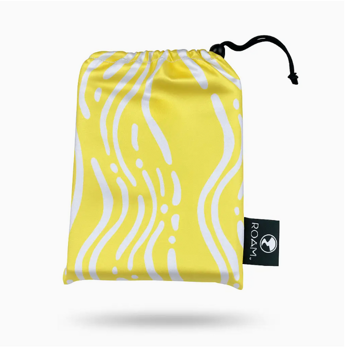 FULL UPF50+ Sunscreen Towel (Yellow Wave)