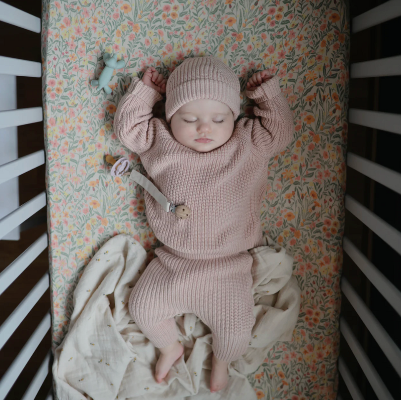 Chunky Knit Sweater - Blush