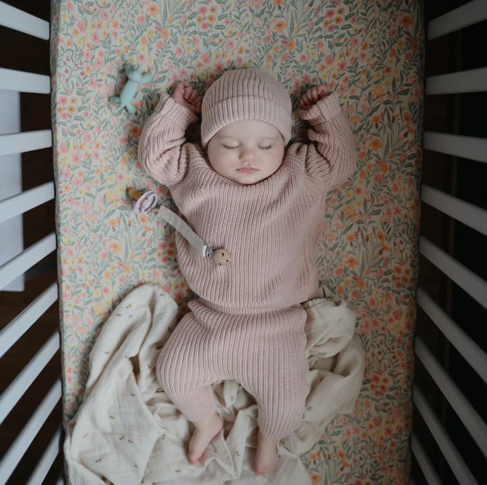 Chunky Knit Sweater - Blush